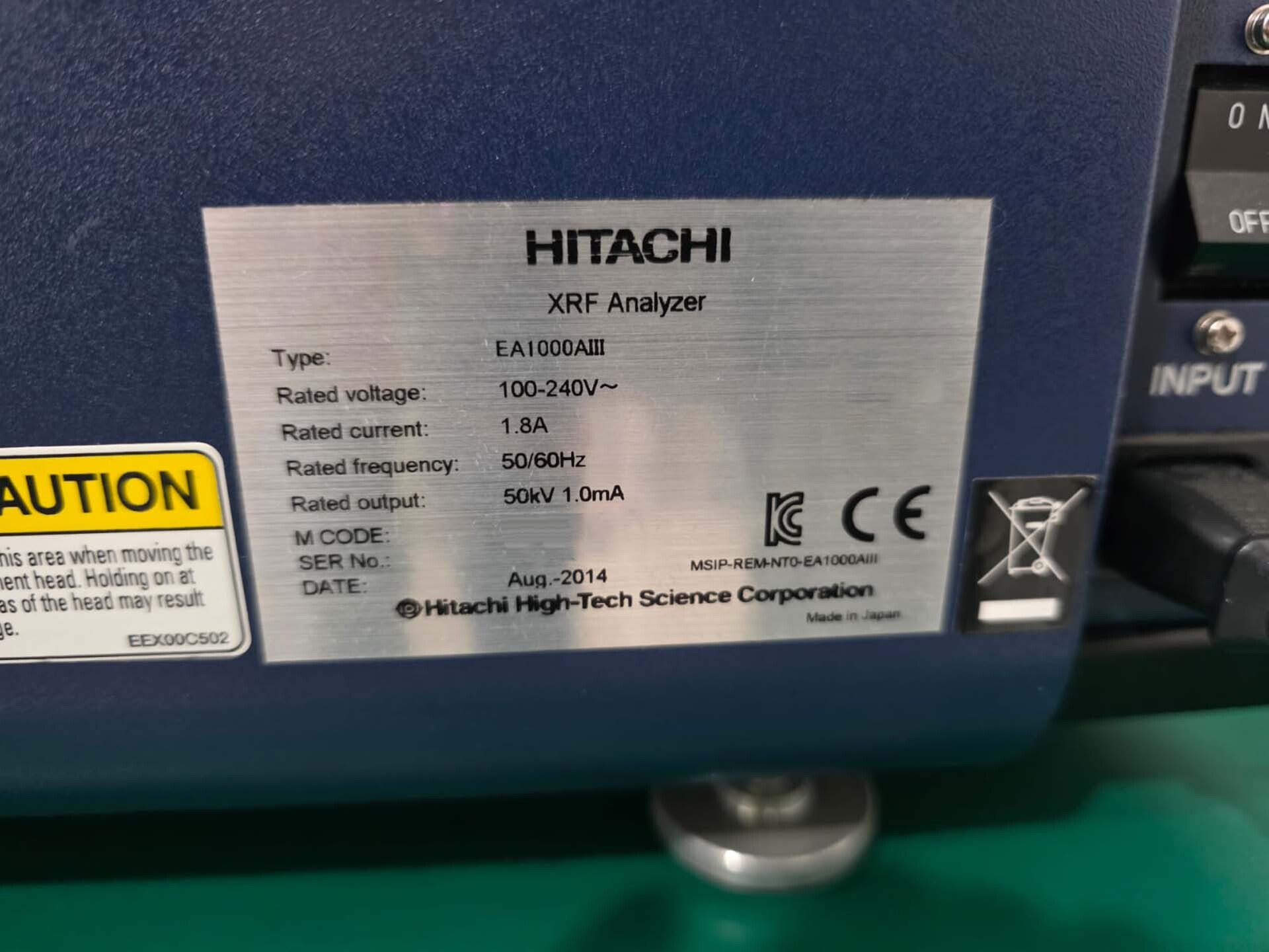 圖為 已使用的 HITACHI EA1000AIII 待售