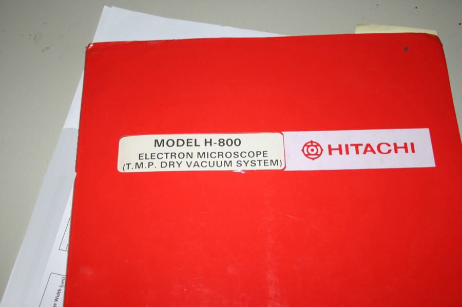 Photo Used HITACHI H-800 For Sale