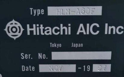 HITACHI HLM-A60F #9389334