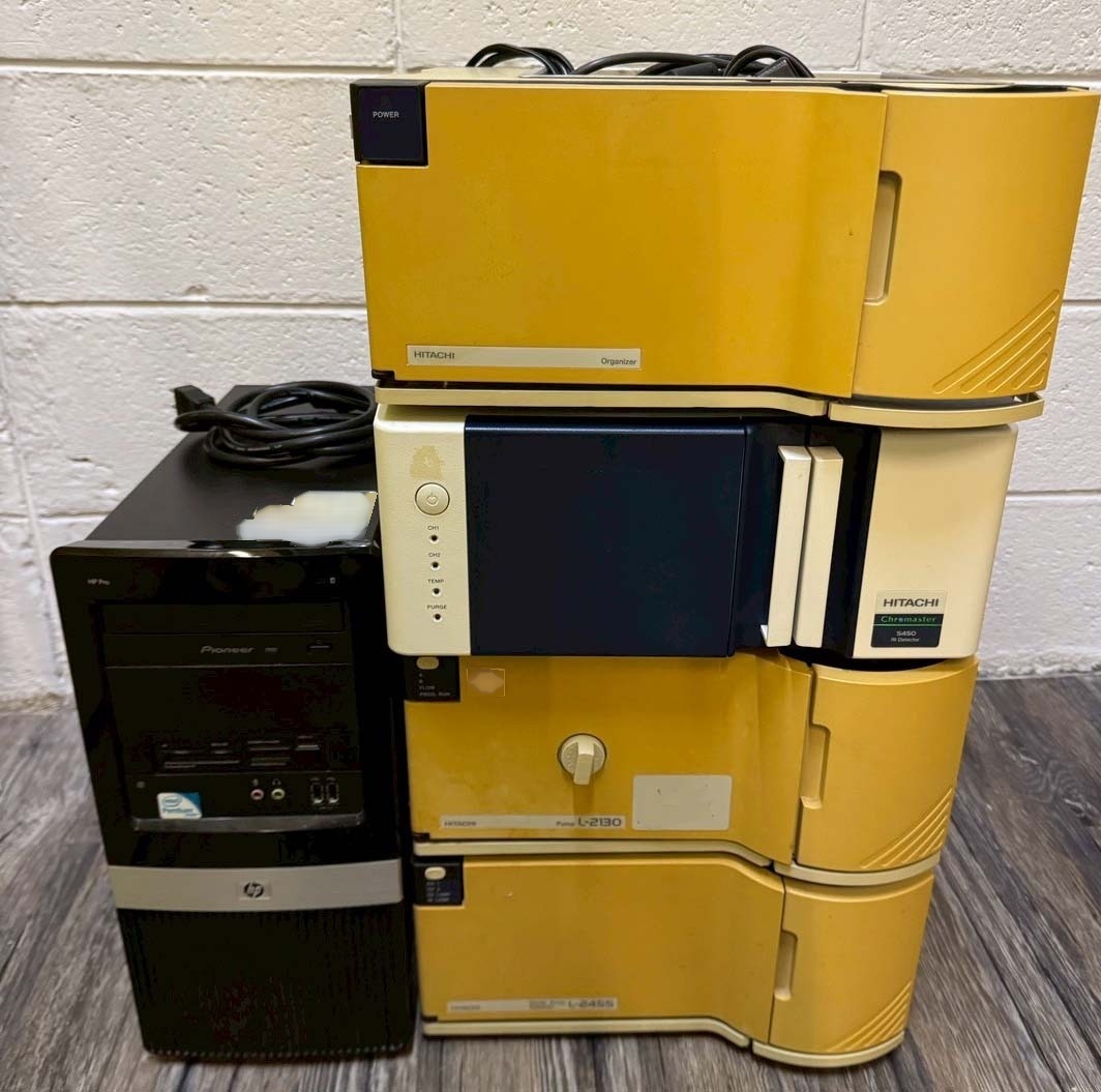 Foto Verwendet HITACHI HPLC System Zum Verkauf