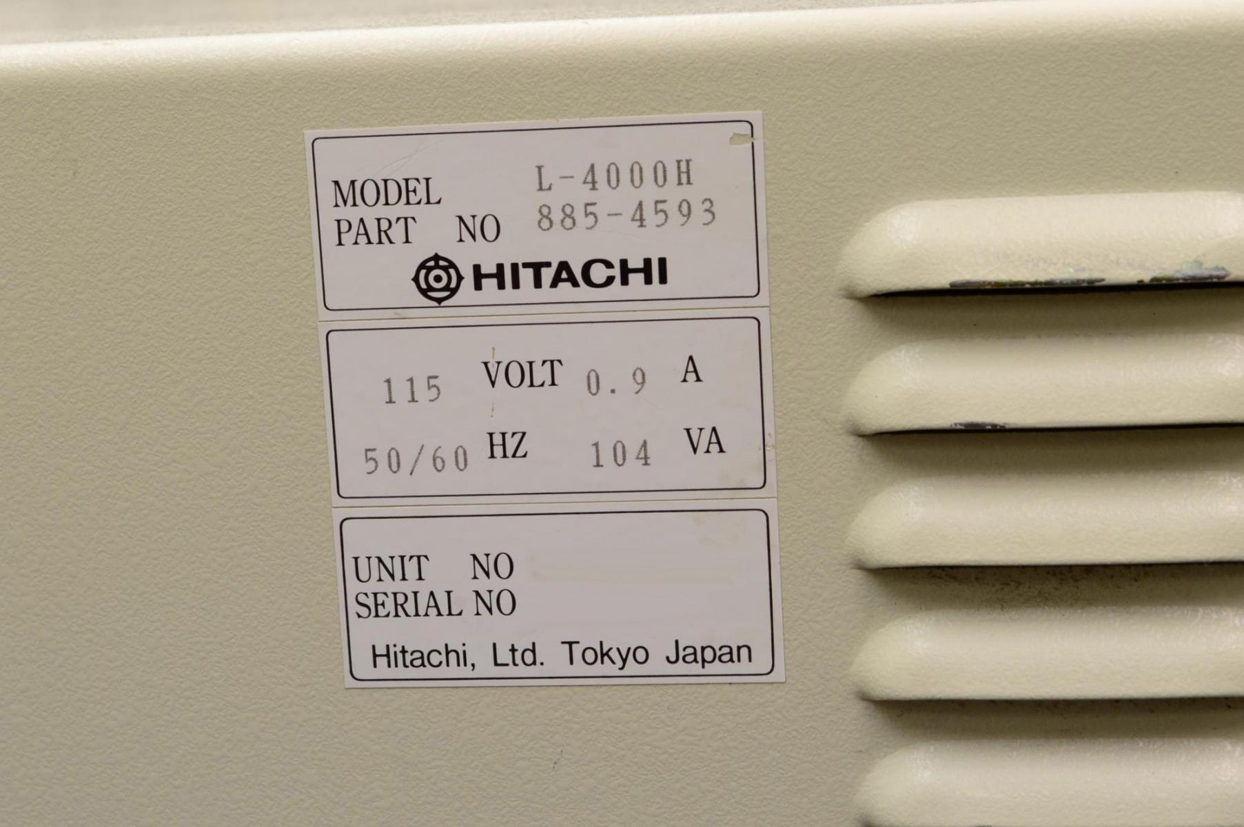 图为 已使用的 HITACHI L-4000H 待售