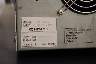 HITACHI L-7100 #9127205
