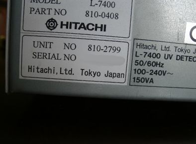 Photo Used HITACHI LaChrom L 7400 For Sale