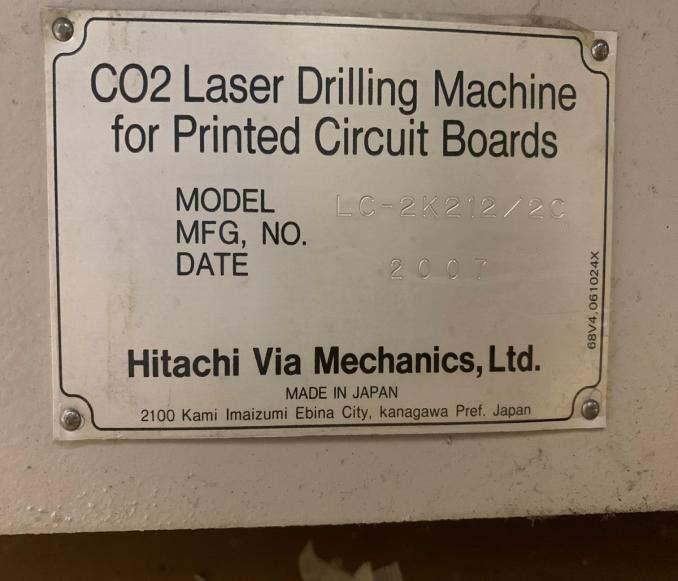 圖為 已使用的 HITACHI LC-2K212/2C 待售