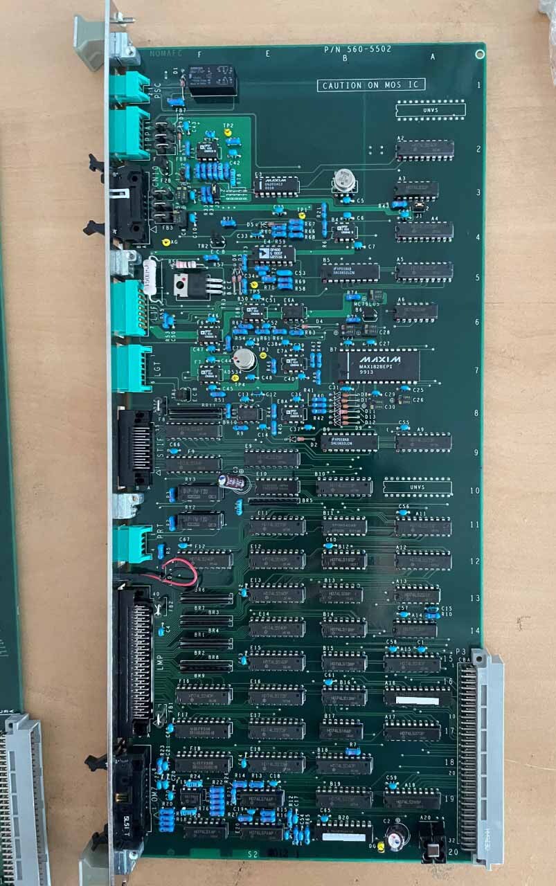 Photo Used HITACHI Lot of PCB Boards for S-9300 For Sale