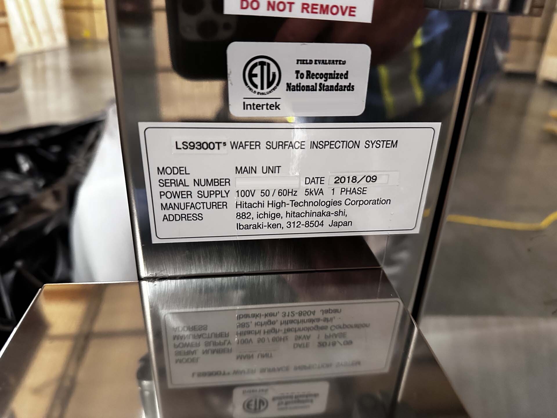 Foto Verwendet HITACHI LS 9300A+ Zum Verkauf
