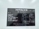 圖為 已使用的 HITACHI M 8170 XT 待售