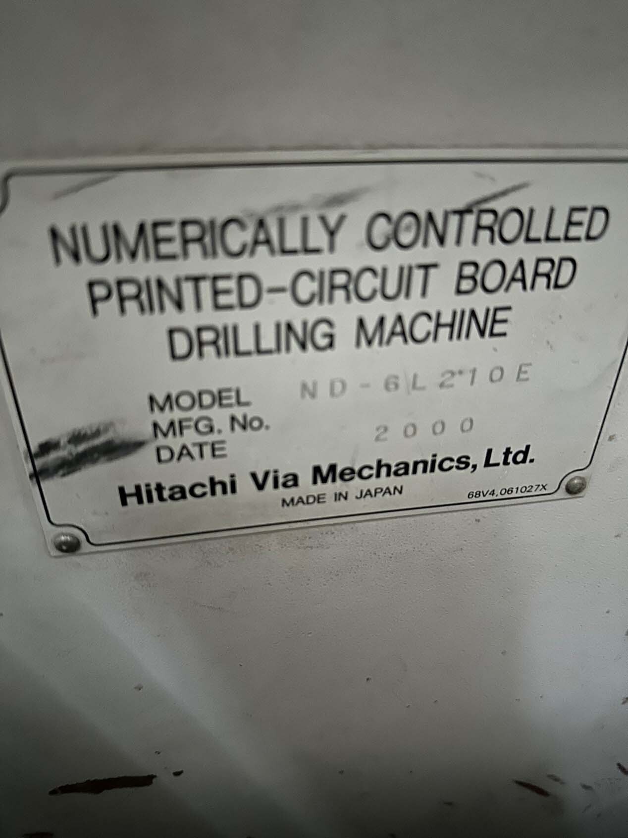 图为 已使用的 HITACHI ND-6L210E 待售