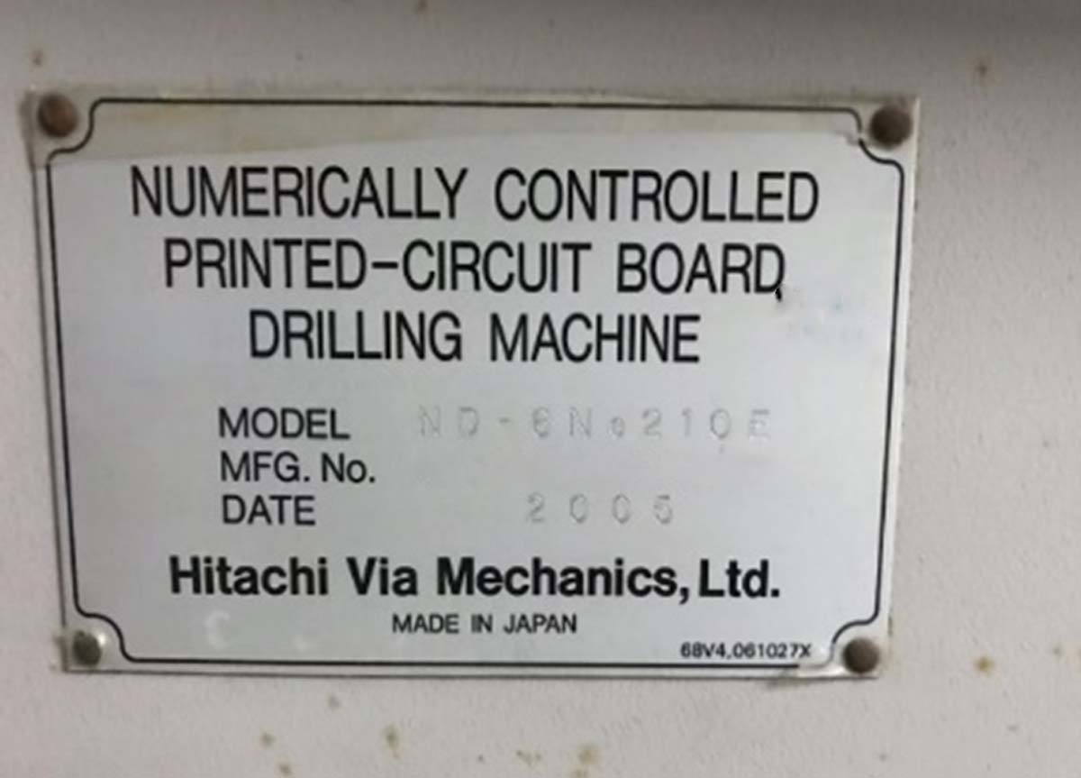 Photo Used HITACHI ND-6Ne210E For Sale