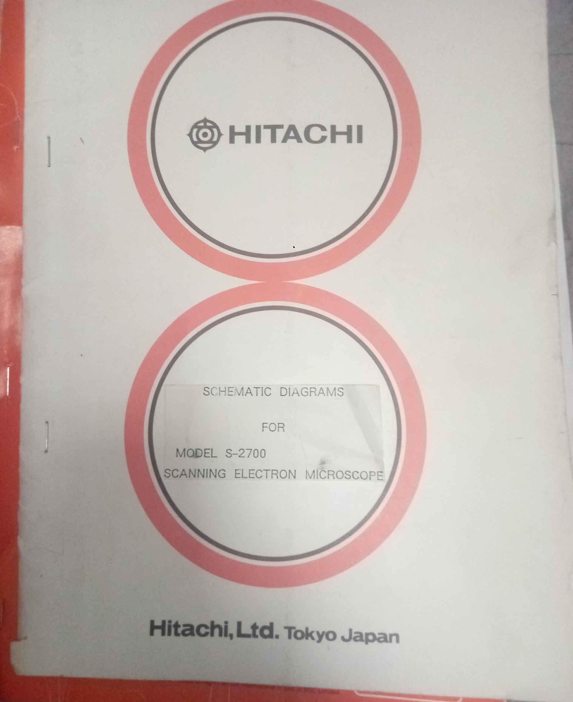 Photo Used HITACHI S-2700 For Sale