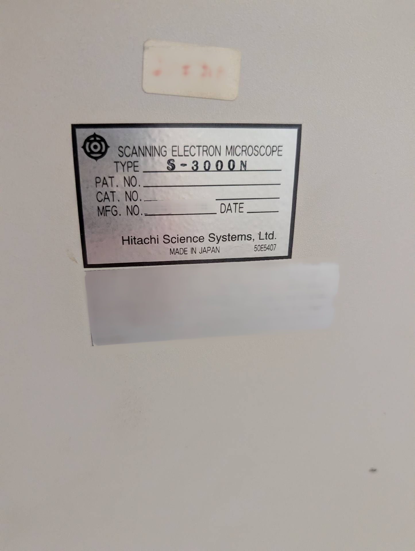 Foto Verwendet HITACHI S-3000N Zum Verkauf