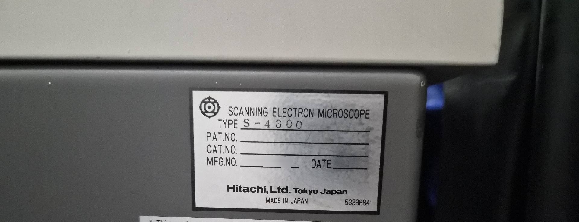 사진 사용됨 HITACHI S-4300 판매용