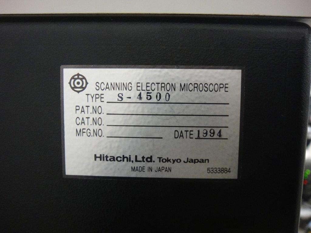 Photo Used HITACHI S-4500 For Sale