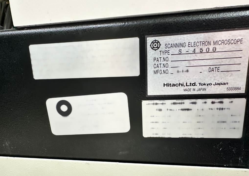 Foto Verwendet HITACHI S-4500 Zum Verkauf