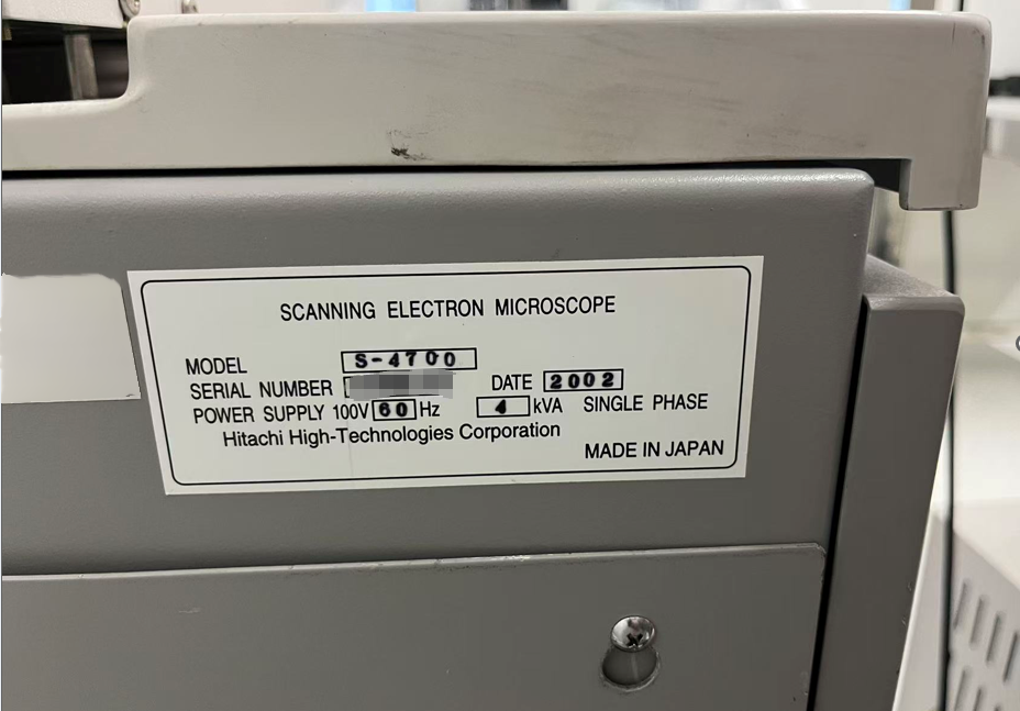 图为 已使用的 HITACHI S-4700 待售