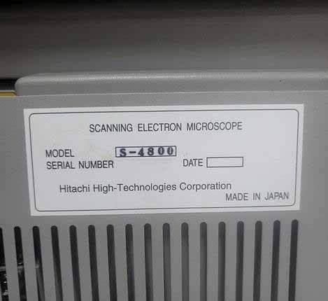 圖為 已使用的 HITACHI S-4800 待售