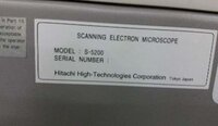 Photo Utilisé HITACHI S-5200 À vendre