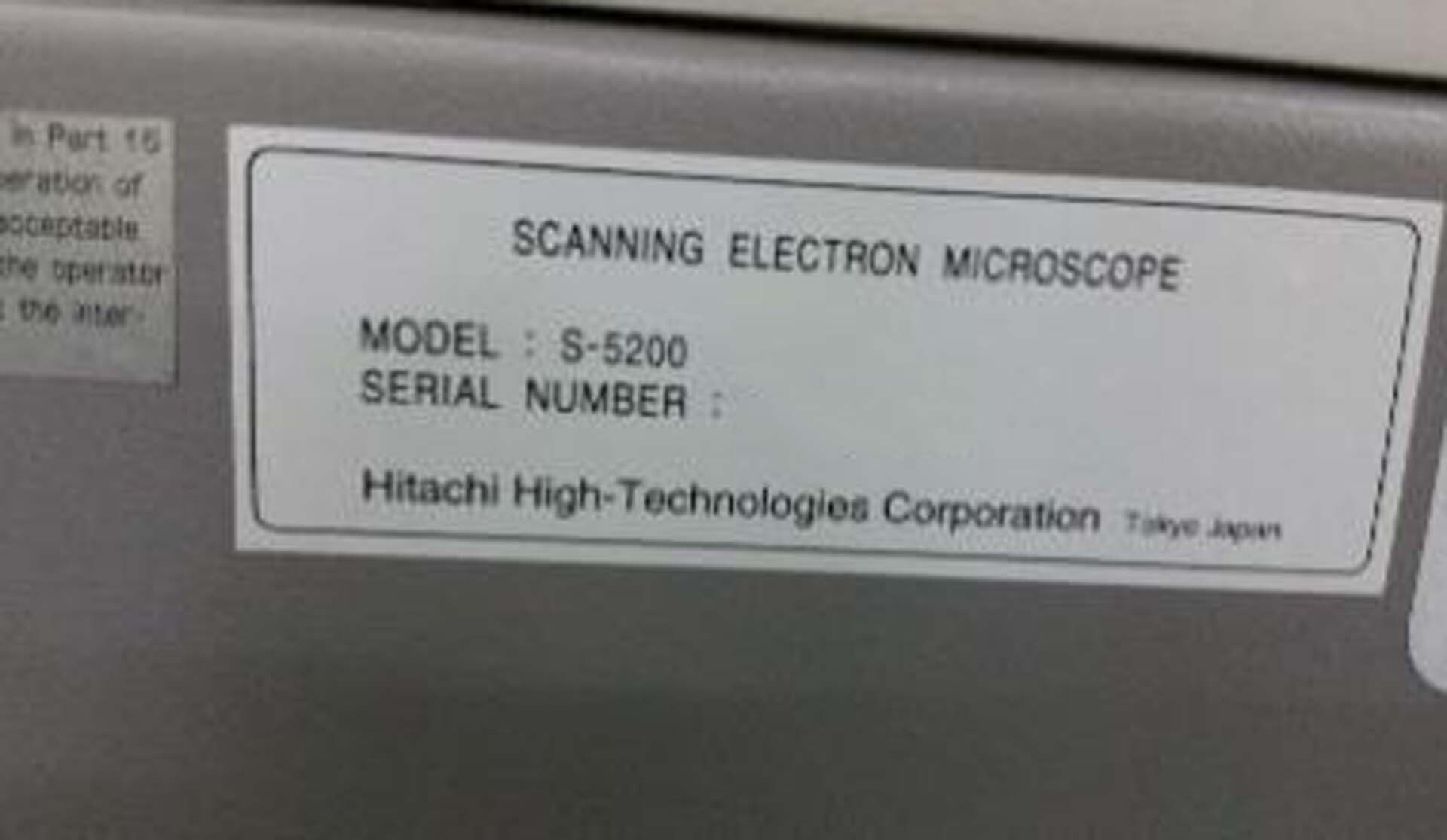 Photo Utilisé HITACHI S-5200 À vendre