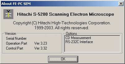 圖為 已使用的 HITACHI S-5200 待售