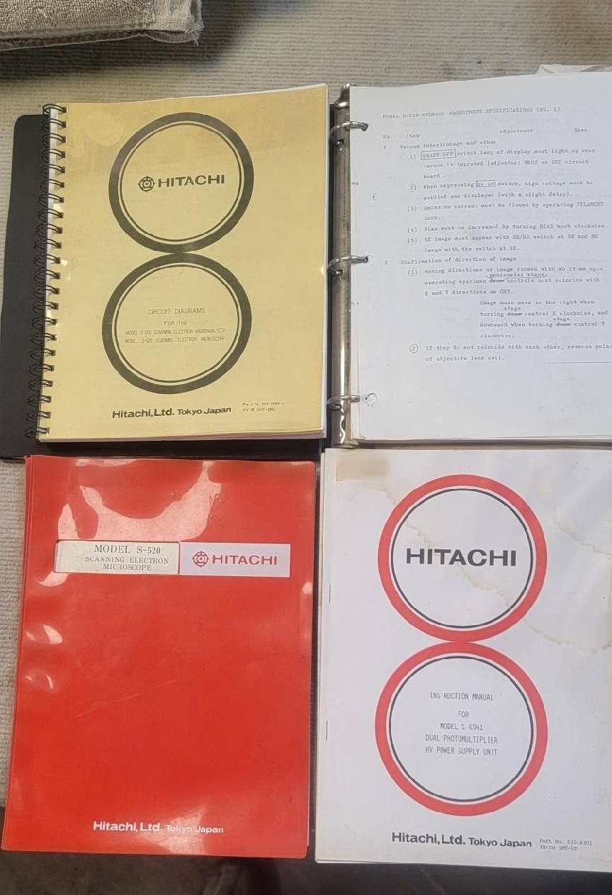 Foto Verwendet HITACHI S-520 Zum Verkauf