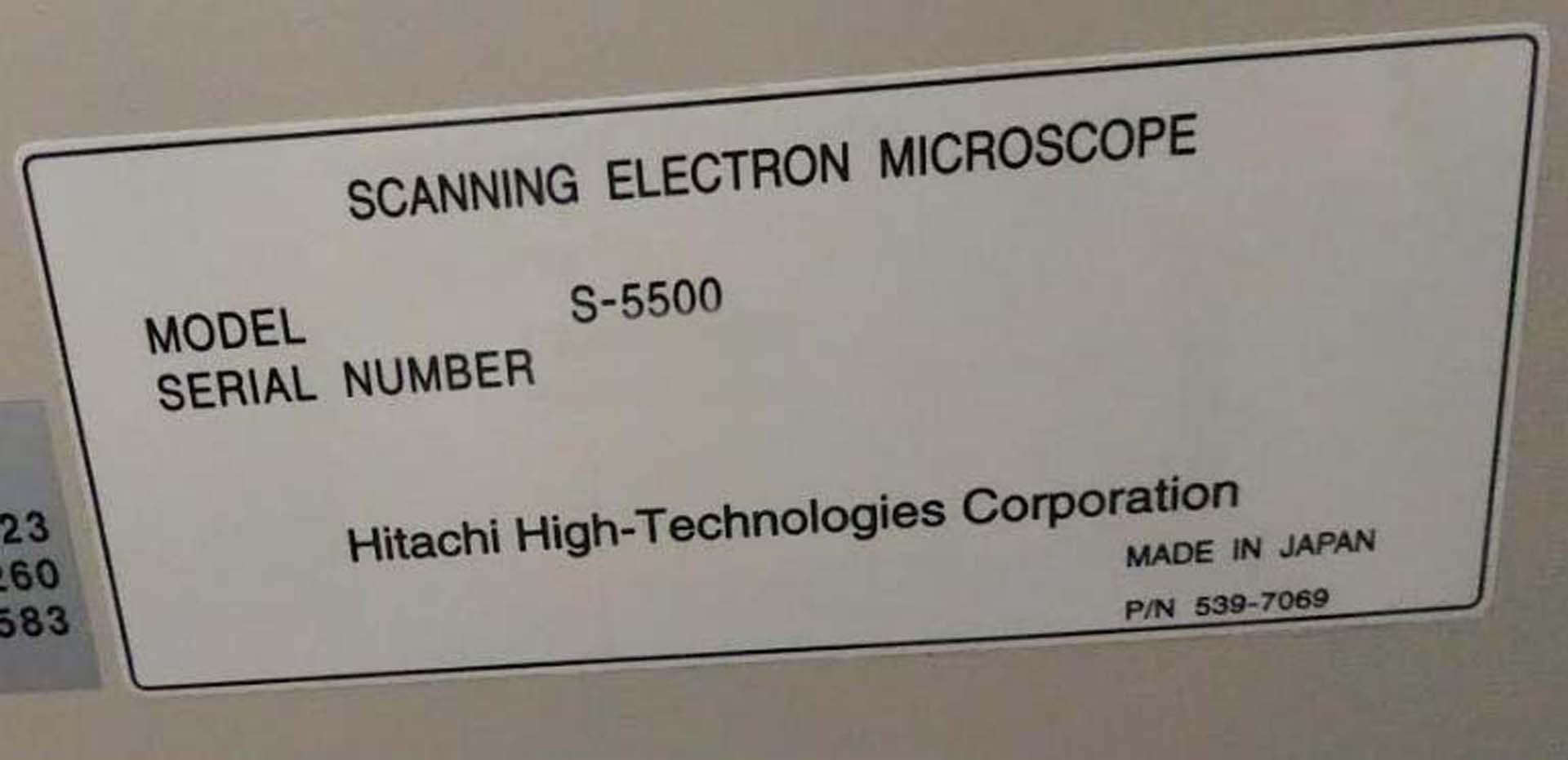 圖為 已使用的 HITACHI S-5500 待售