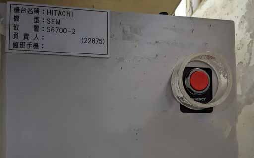 Photo Used HITACHI S-6700 For Sale