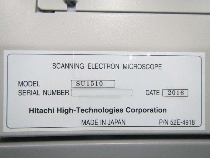 Photo Used HITACHI SU-1510 For Sale