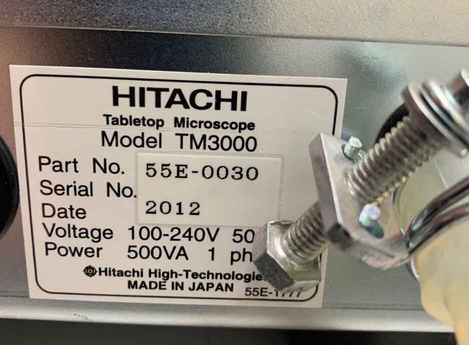 Photo Used HITACHI TM-3000 For Sale