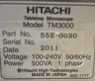 Photo Utilisé HITACHI TM-3000 À vendre