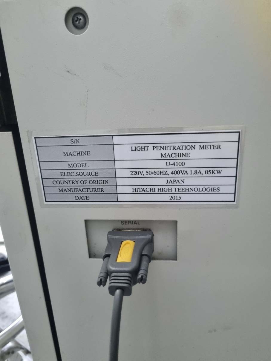 圖為 已使用的 HITACHI U-4100 待售