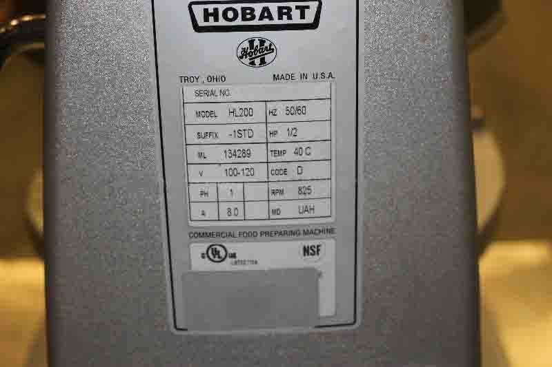 图为 已使用的 HOBART HL200 待售