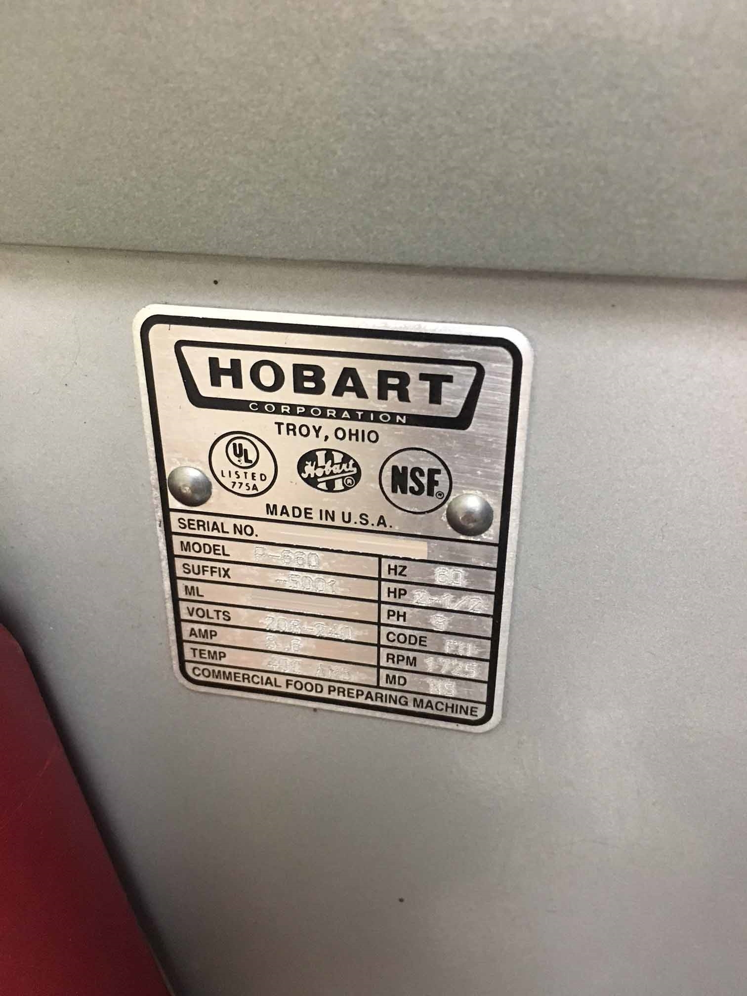 Photo Used HOBART P660 For Sale