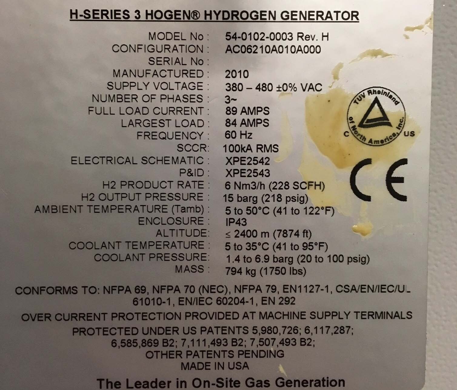 Photo Used HOGEN H6 For Sale