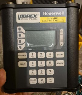 HONEYWELL / CHADWICK HELMUTH Vibrex 2000 Plus #293826106