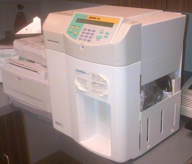 Photo Used HORIBA ABX Micros 60 For Sale