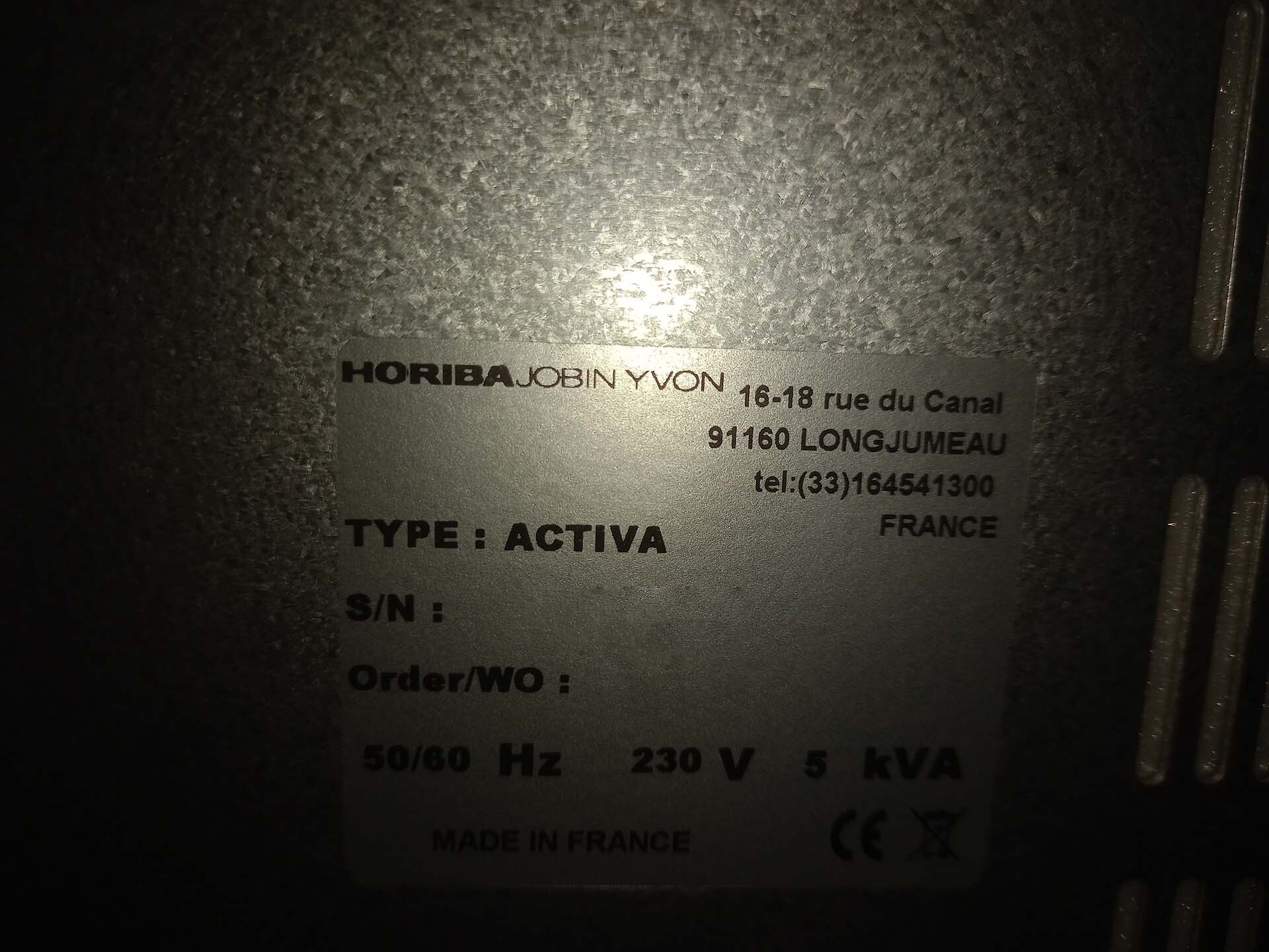 사진 사용됨 HORIBA Activa 판매용