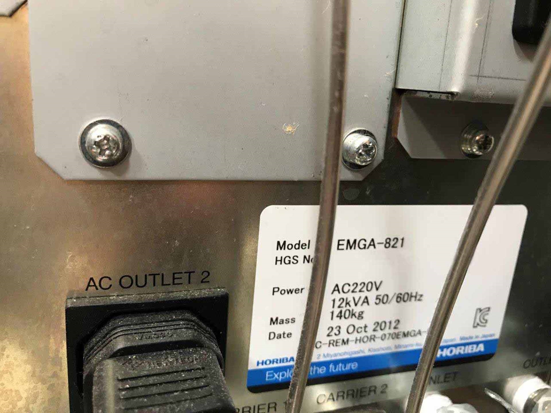 Photo Used HORIBA EMGA-821 For Sale