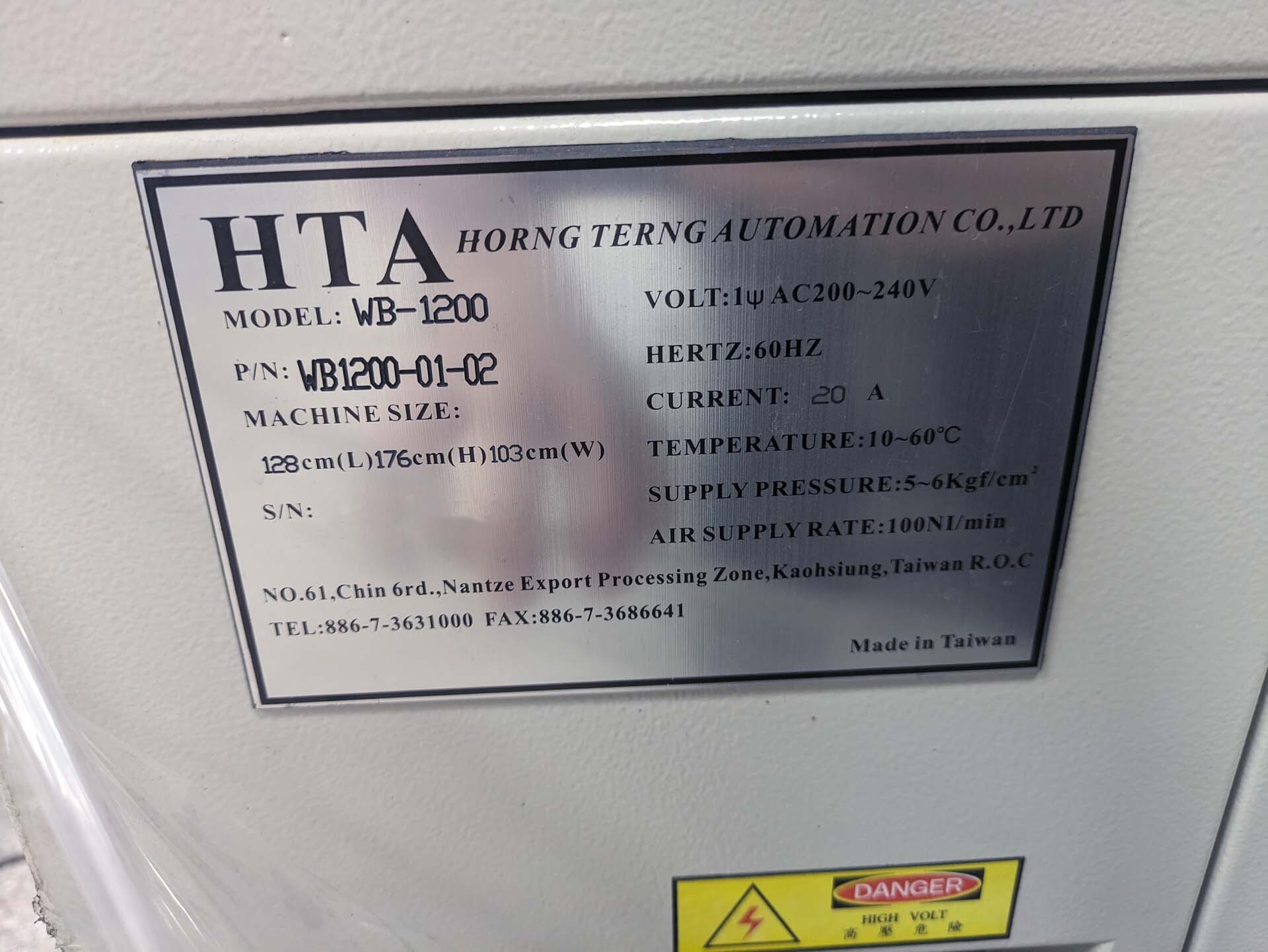 Photo Used HTA WB-1200 For Sale