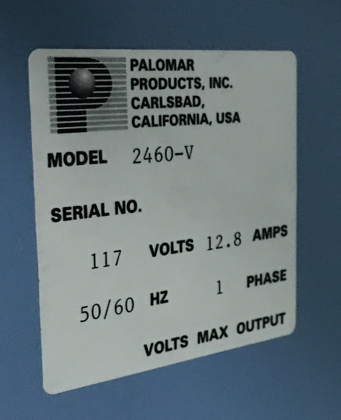 フォト（写真） 使用される HUGHES / PALOMAR 2460 販売のために