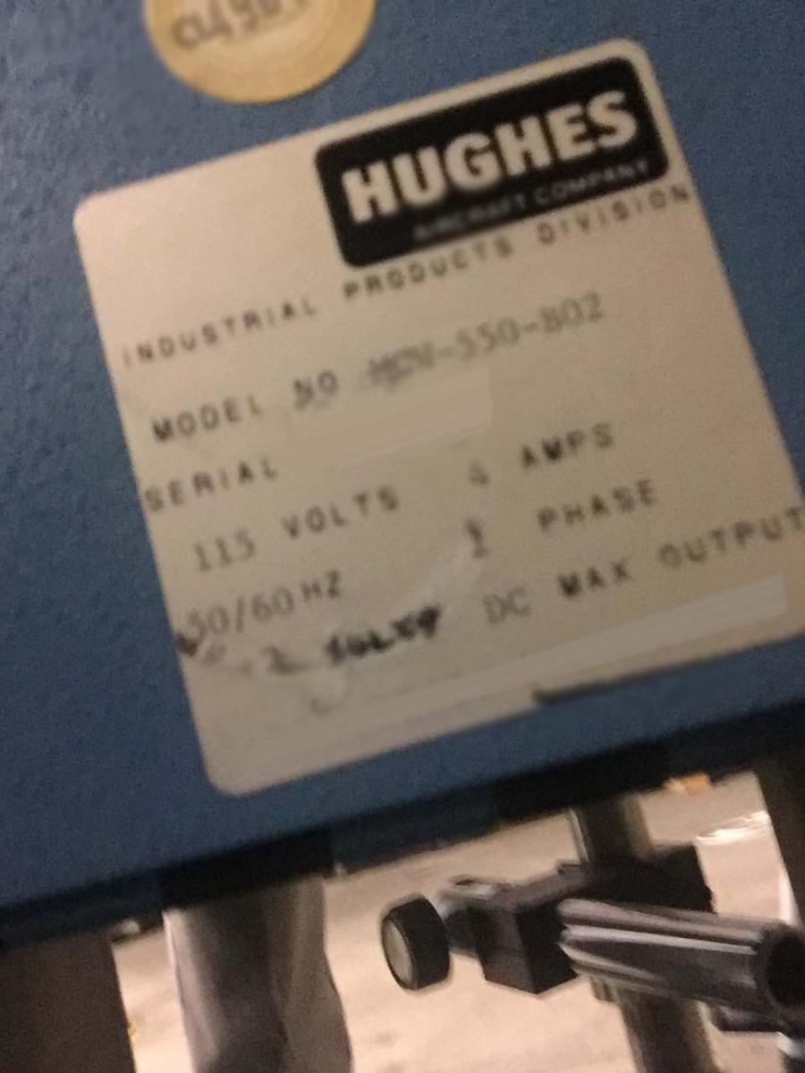Photo Used HUGHES MCW-550-B02 For Sale