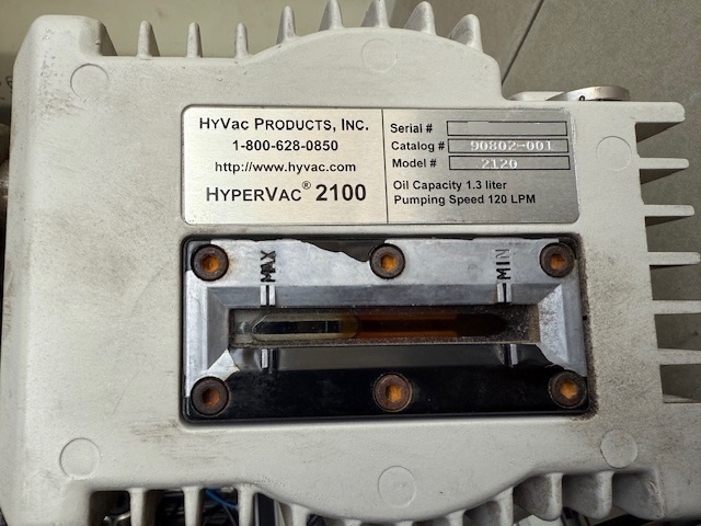 图为 已使用的 HYVAC 2120 待售