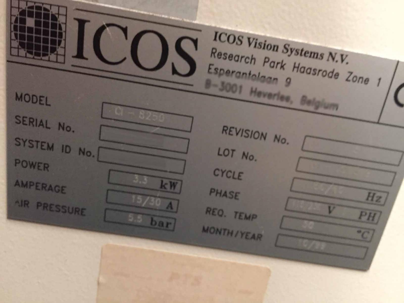 Photo Used ICOS CI 8250 For Sale