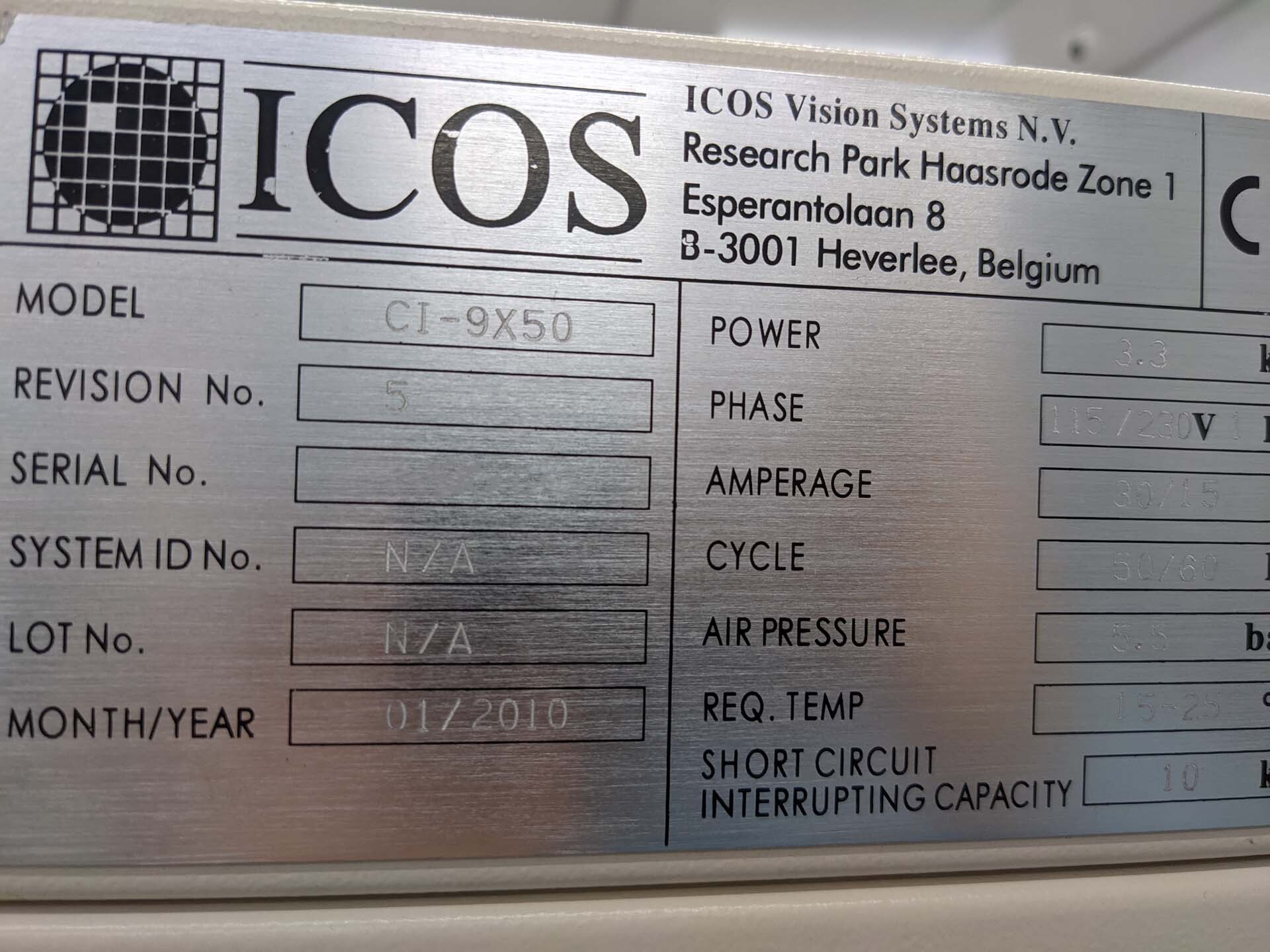 圖為 已使用的 ICOS CI 9X50 待售