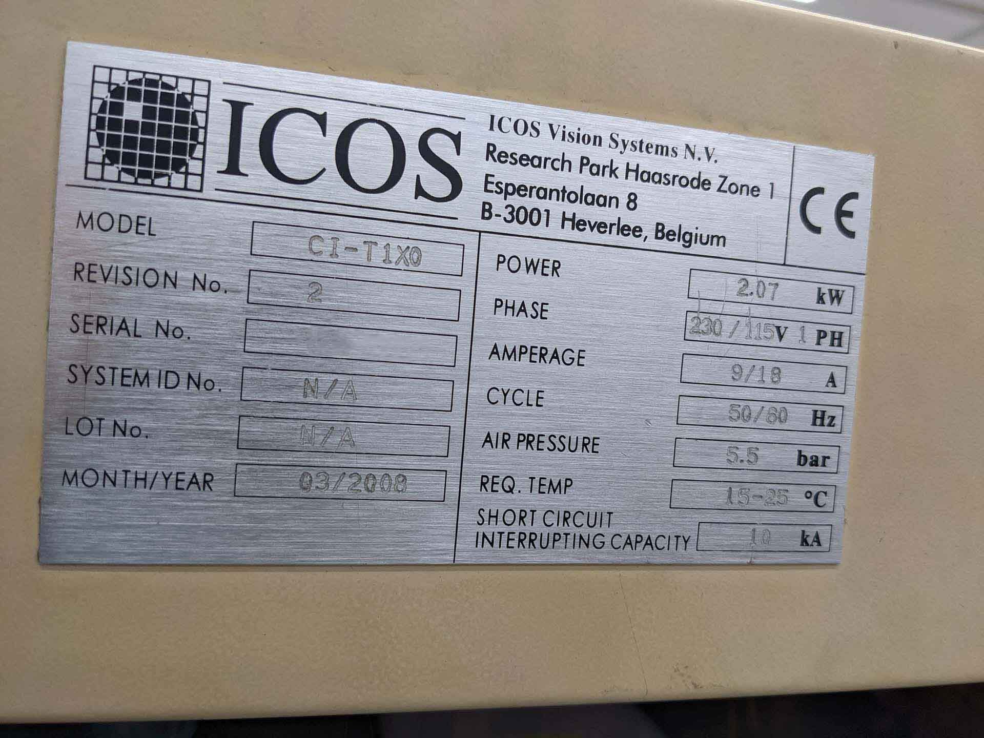 Photo Used ICOS CI-T1X0 For Sale