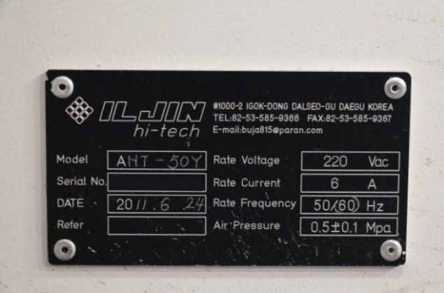 사진 사용됨 ILJIN HI-TECH AHT-50Y 판매용