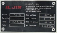 圖為 已使用的 ILJIN ALD-12S 待售