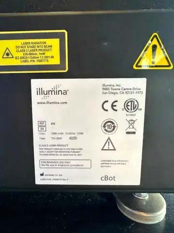 圖為 已使用的 ILLUMINA HiSeq 4000 待售