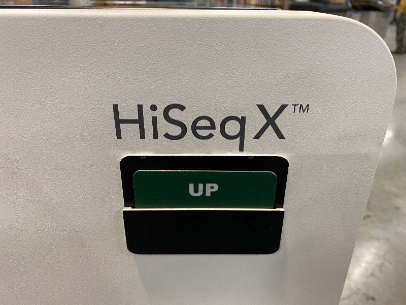 Photo Used ILLUMINA HiSeqX For Sale