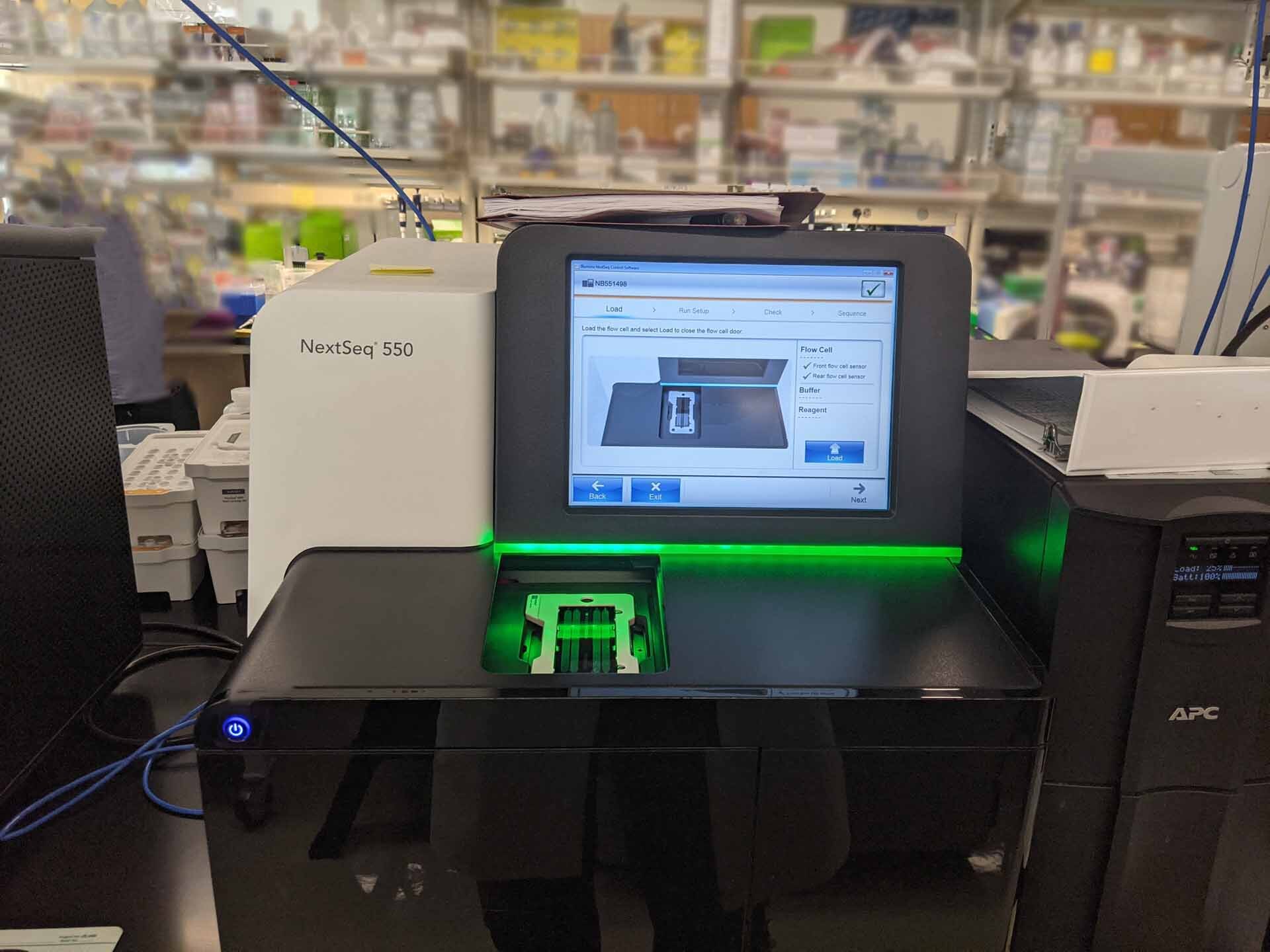 Photo Used ILLUMINA NextSeq 550 For Sale