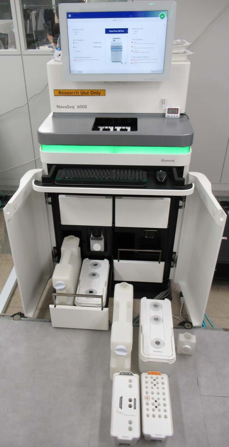 图为 已使用的 ILLUMINA NovaSeq 6000 待售